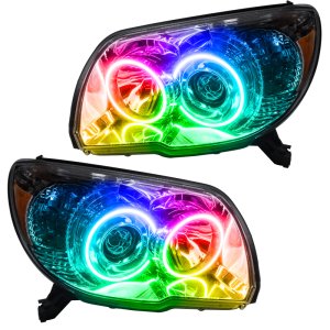 Toyota 4-Runner Headlight Assemblies - ORACLE Lighting - SMD Pre-Assembled Headlights, ColorSHIFT - `06-`09
